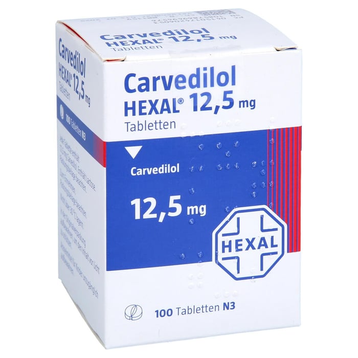 Carvedilol HEXAL 12,5mg