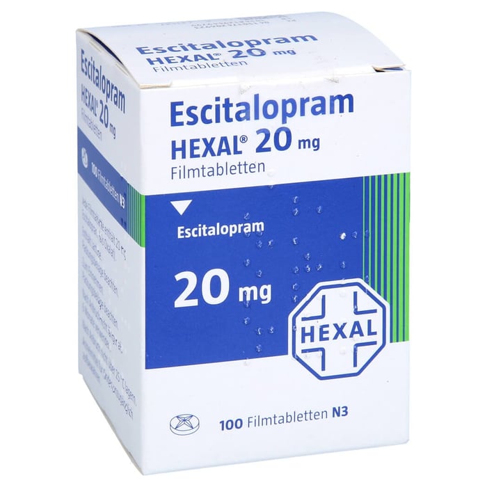 Escitalopram HEXAL 20mg
