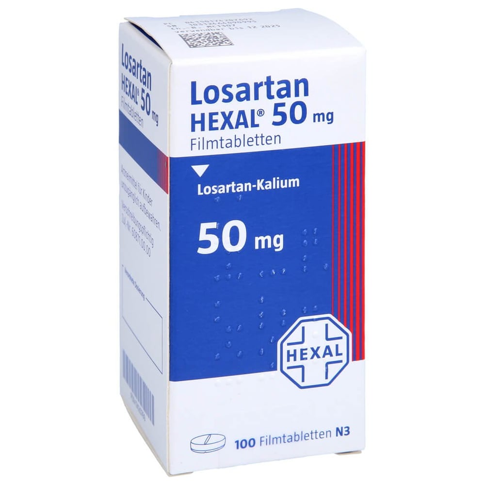 Losartan HEXAL 50 mg