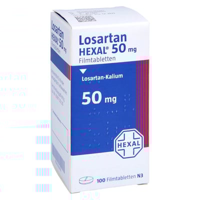 Losartan HEXAL 50 mg