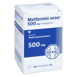 Metformin HEXAL 500 mg