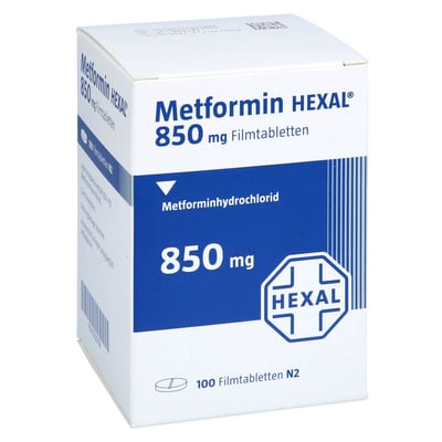 Metformin HEXAL 850 mg