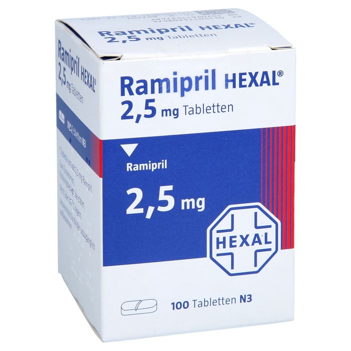 Ramipril HEXAL 2,5mg