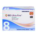 BD Ultra-fine Pen-Nadeln 8 mm 31 G 0,25 mm + Prisoma