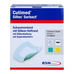 Cutimed Sil Sorb7,5x7,5 cm Produktbild 2