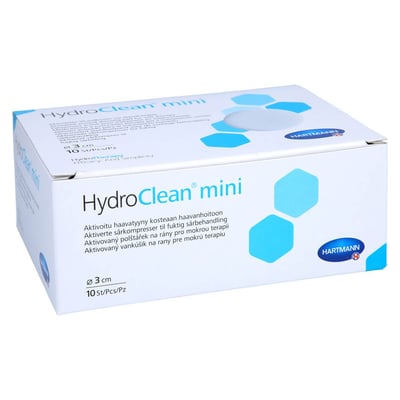 Hydroclean mini Kompressen 3 cm rund steril
