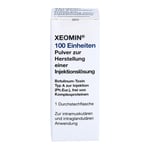 Xeomin 100 Ld50 Einheiten Produktbild 2