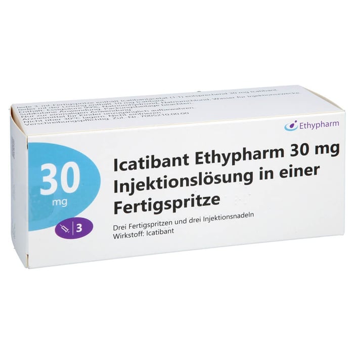 Icatibant Ethypharm 30 mg -Lsg Fertigspr.