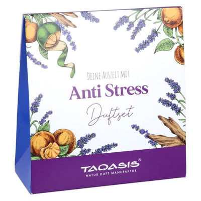 Anti Stress Duftset Öl 5 ml & Duftstein