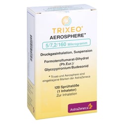 Trixeo Aerosphere 5/7.2/160ug Druckgasinh.120ED