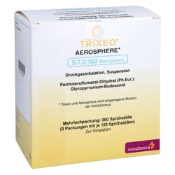Trixeo Aerosphere 5/7.2/160ug Druckgasinh.120ED
