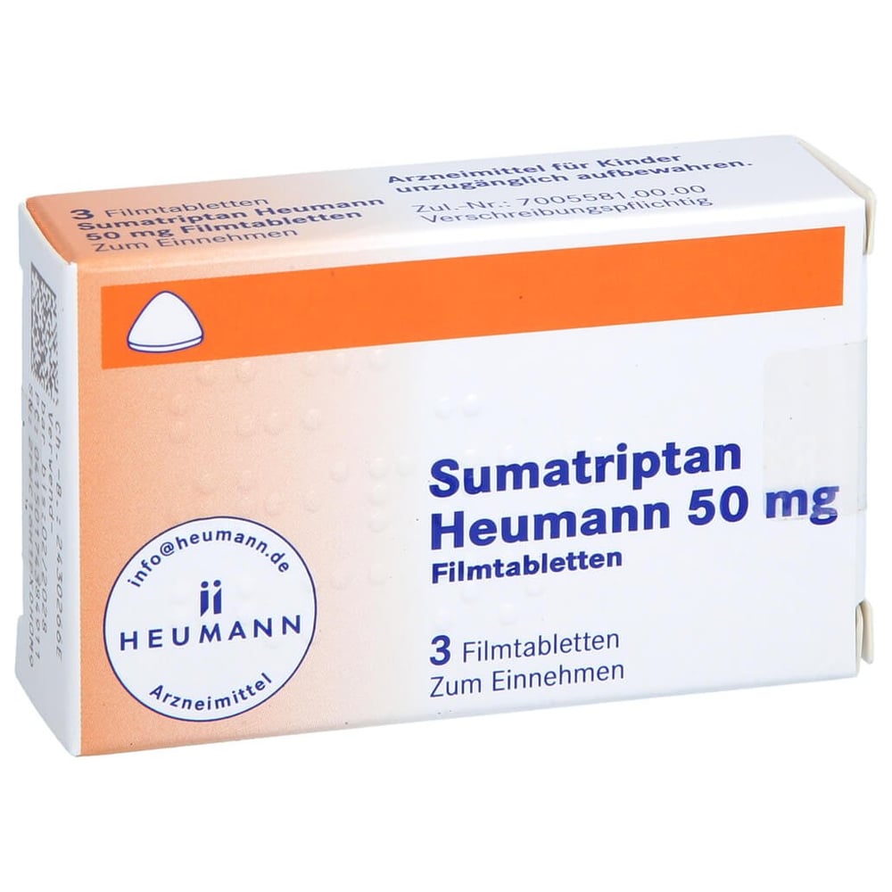Sumatriptan Heumann 50 mg