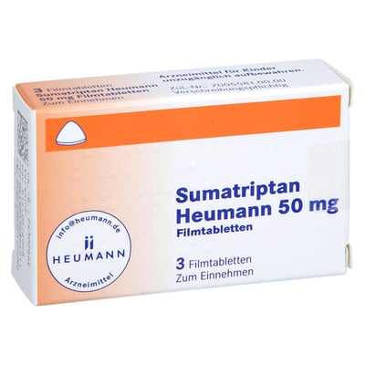 Sumatriptan Heumann 50 mg