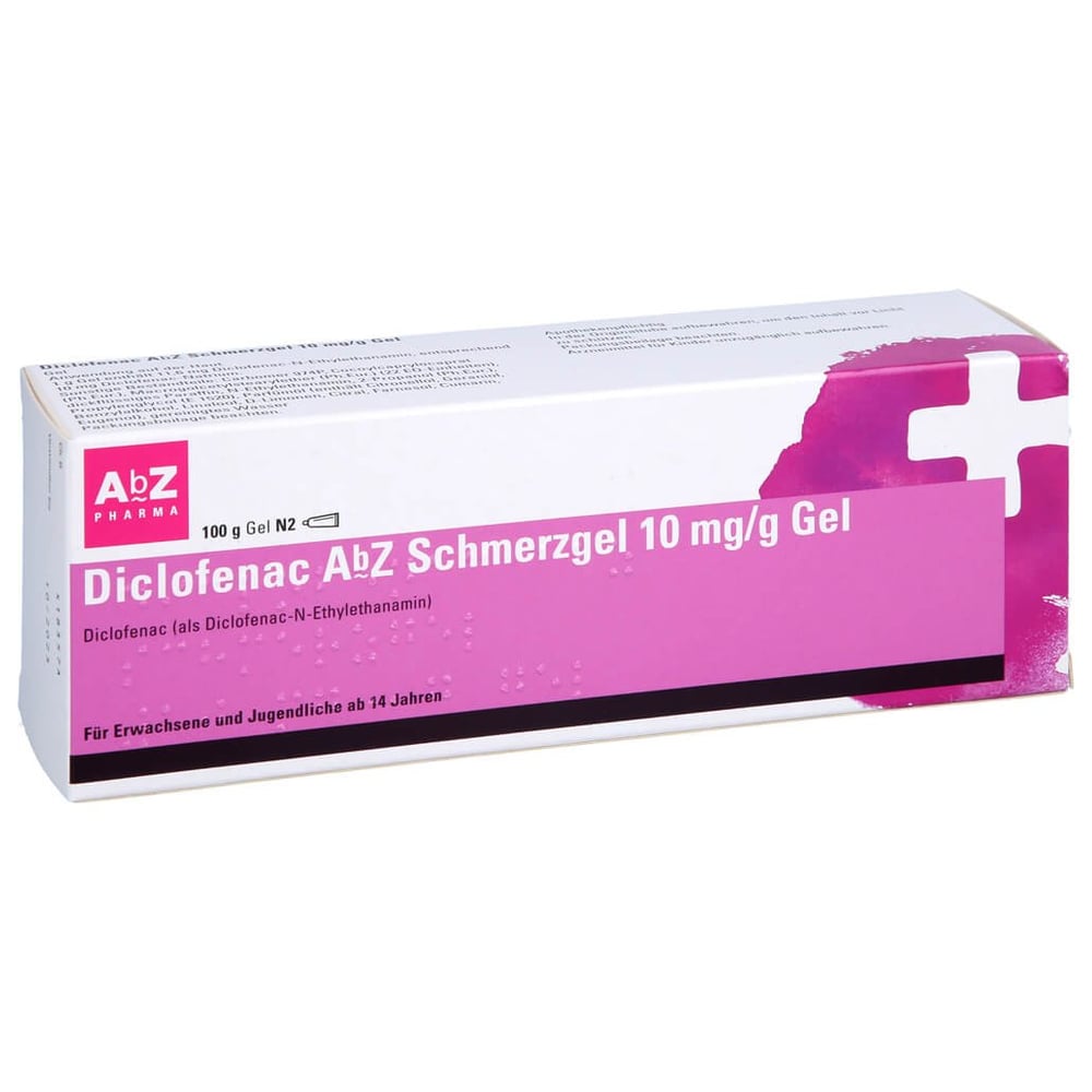 Diclofenac AbZ Schmerzgel 10 mg/g