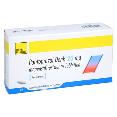 Pantoprazol Denk 20 mg