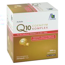 Coenzym Q10 100mg Kapseln+Vitamine+Mineralstoffe