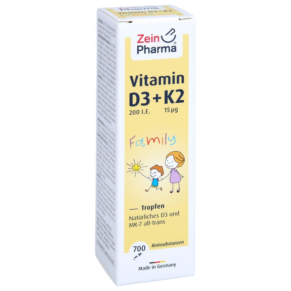 Vitamin D3 + K2 MK-7 all trans Family