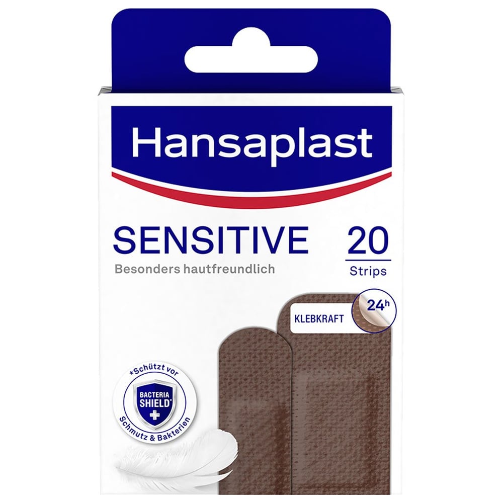 Hansaplast Sensitive Pflaster Hautton Dark