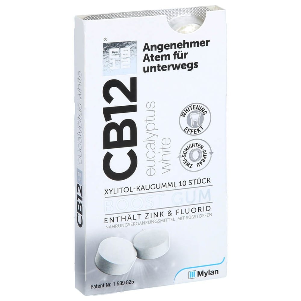 CB12 boost Eucalyptus white Kaugummi