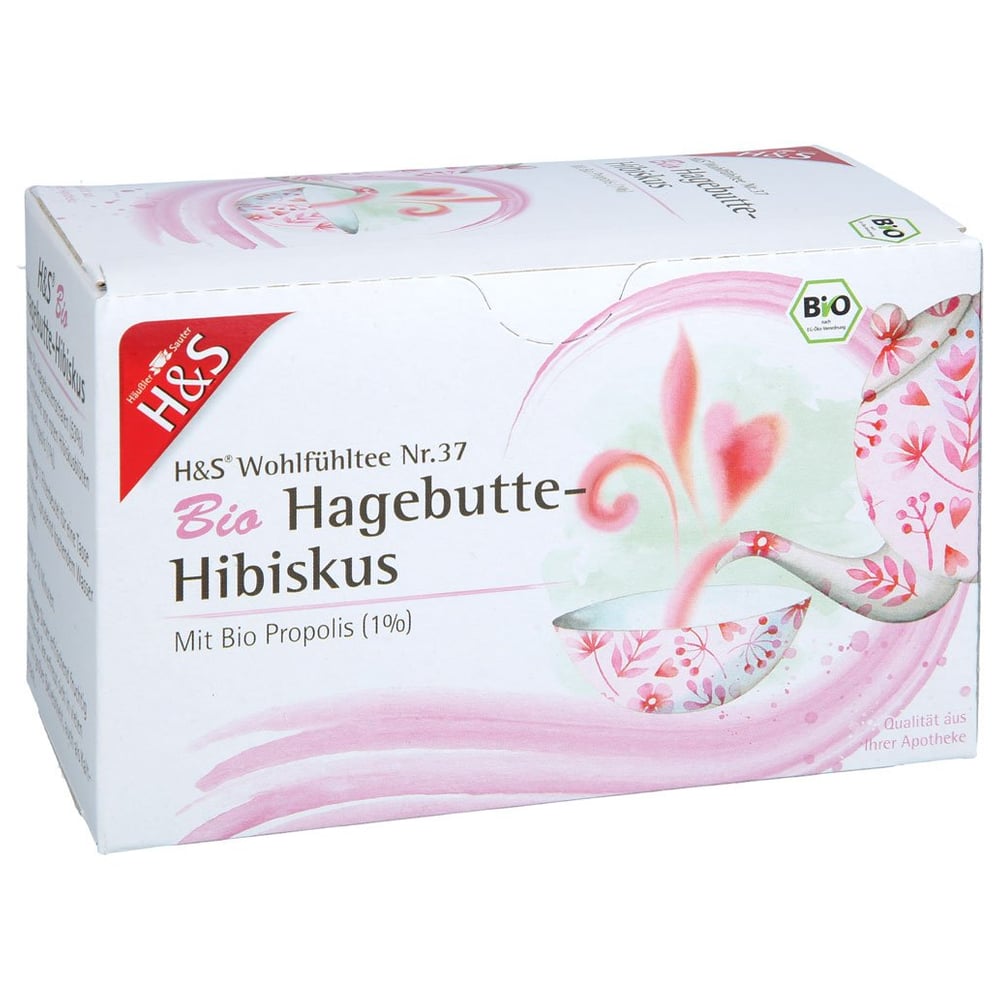 H&S Bio Hagebutte-Hibiskus Filterbeutel