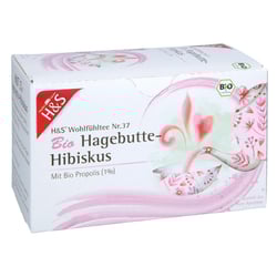H&S Bio Hagebutte-Hibiskus Filterbeutel