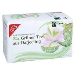 H&S Bio Grüner Tee aus Darjeeling Filterbeutel