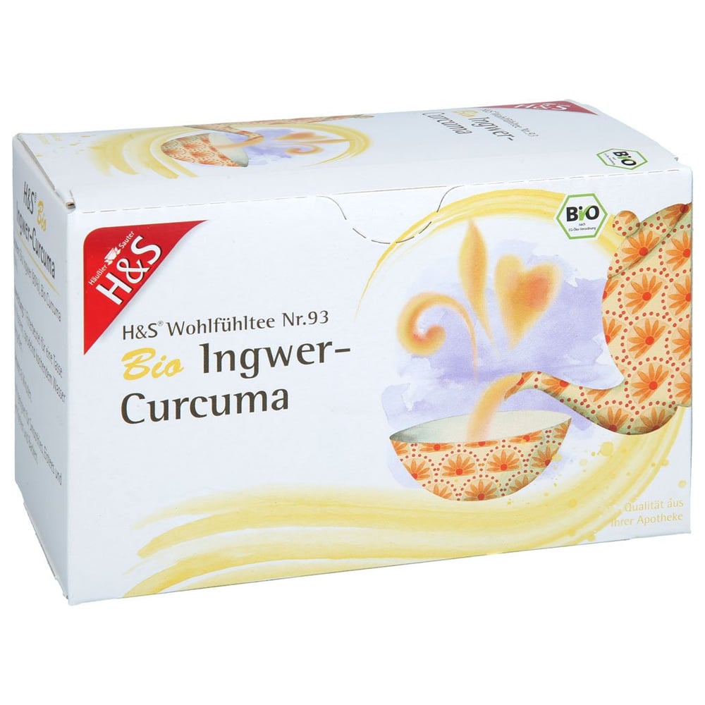 H&S Bio Ingwer-Curcuma Filterbeutel
