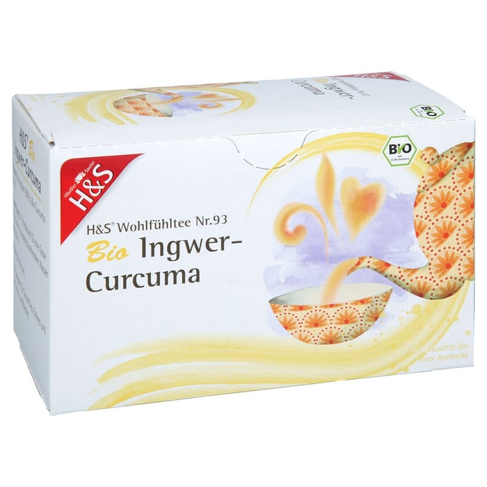 H&S Bio Ingwer-Curcuma Filterbeutel