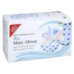 H&S Bio Mate-Minze Filterbeutel