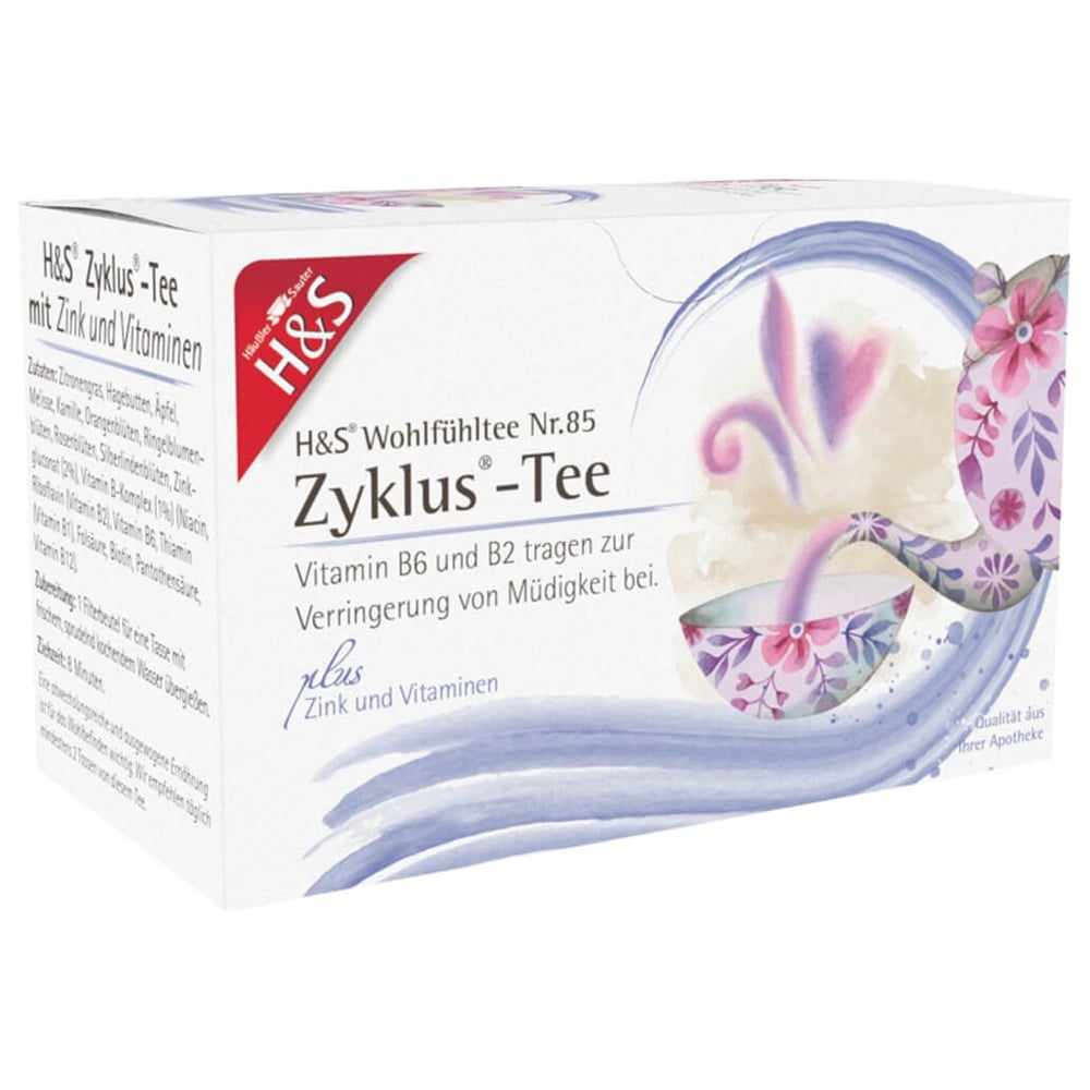 H&S Zyklus-Tee mit Zink und Vitaminen Filterbeutel