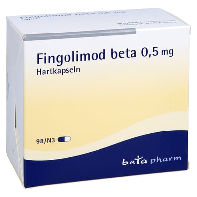 Fingolimod beta 0,5 mg Produktbild 1