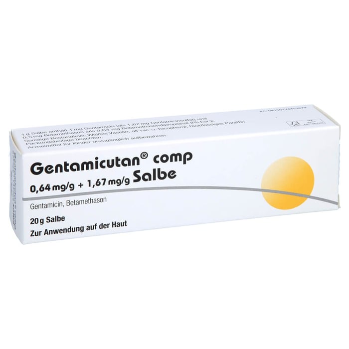 Gentamicutan comp 0.64 mg/g + 1.67 mg/g Salbe