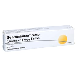 Gentamicutan comp 0.64 mg/g + 1.67 mg/g Salbe