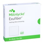 Exufiber 5x5 cm Gel Faser Produktbild 1