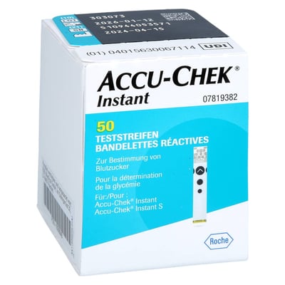 Accu-Chek Instant Teststreifen C P C medical