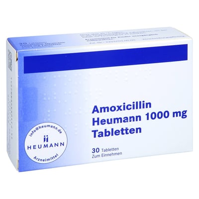 Amoxicillin Heumann 1000 mg