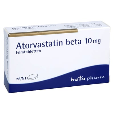 Atorvastatin beta 10 mg