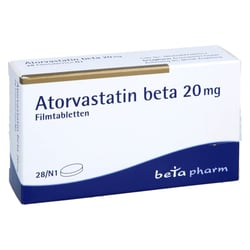 Atorvastatin beta 20 mg