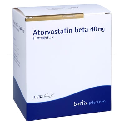 Atorvastatin beta 40 mg