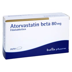 Atorvastatin beta 80 mg