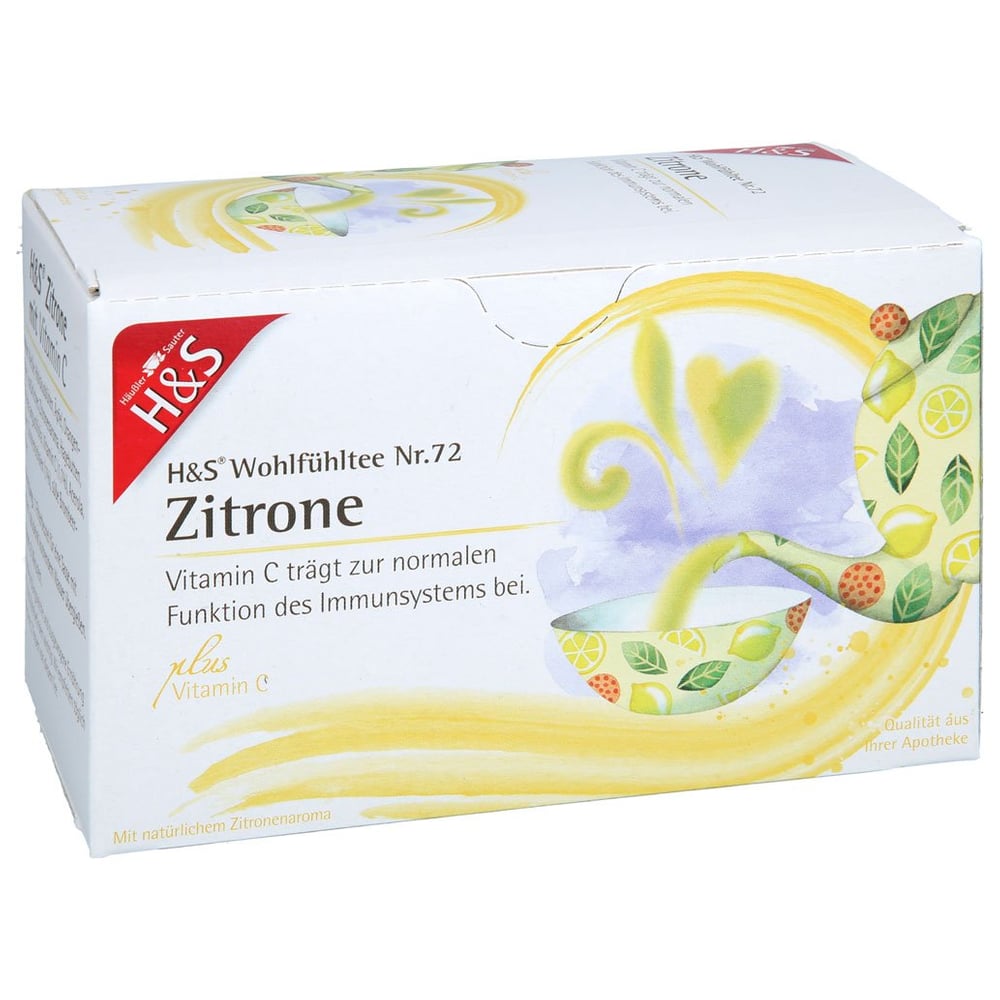 H&S Zitrone mit Vitamin C Filterbeutel