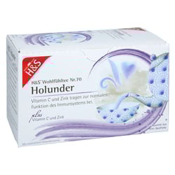 H&S Holunder m.Vitamin C und Zink Filterbeutel
