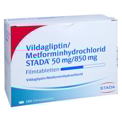 Vildagliptin/Metforminhydrochlorid STADA 50 mg/850 mg