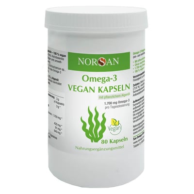 Norsan Omega-3 vegan Kapseln