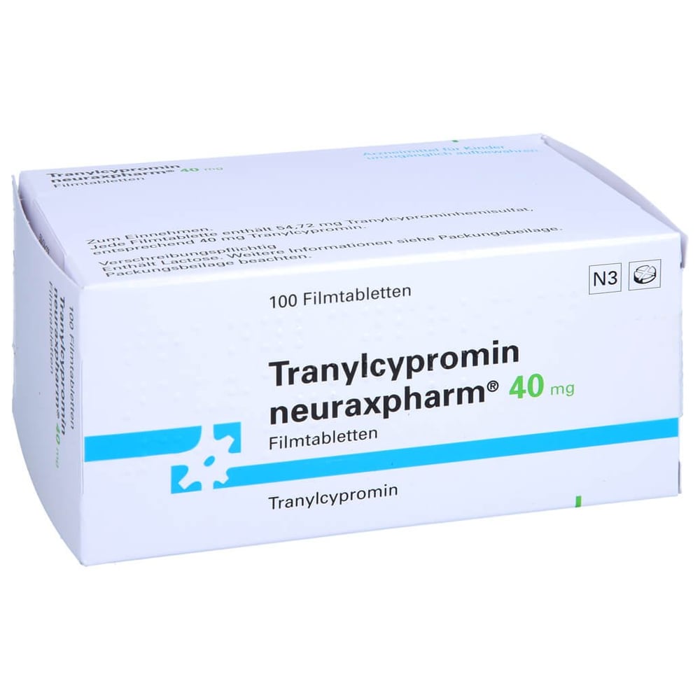 Tranylcypromin neuraxpharm 40 mg