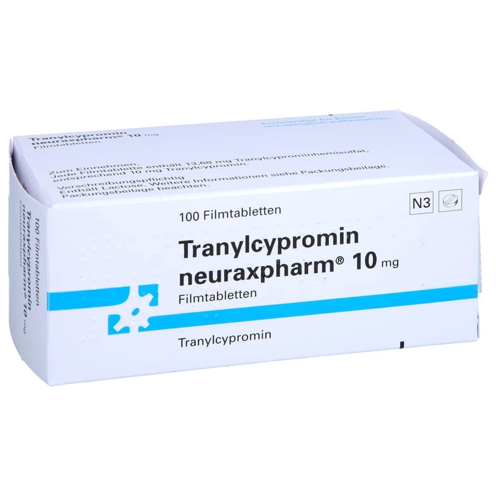 Tranylcypromin neuraxpharm 10 mg