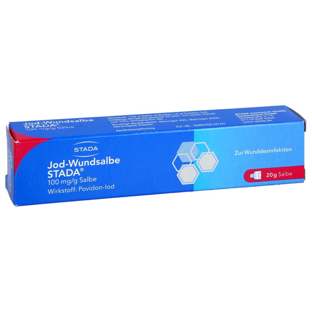 Jod-Wundsalbe STADA 100 mg/g