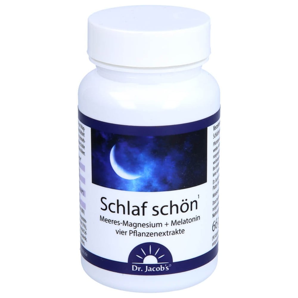 Dr. Jacob's Schlaf schön Melatonin Melisse Baldrian Hopfen