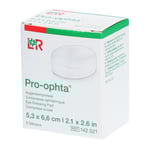 PRO-OPHTA Augenkompresse 5,3x6,6 cm unsteril