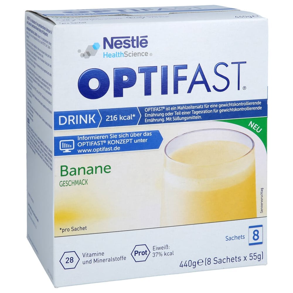 Optifast Drink Banane Pulver